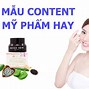 Viết Content Về Mỹ Phẩm